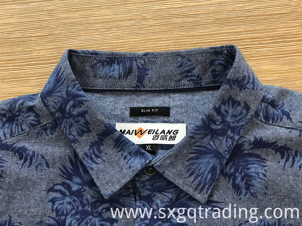 Men's print shirt Men's print shirt